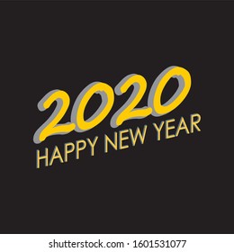 Happy New Year 2020 Card