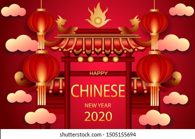 Happy new year 2020 / Chinese new year
