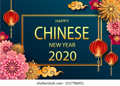 Happy new year 2020 / Chinese new year