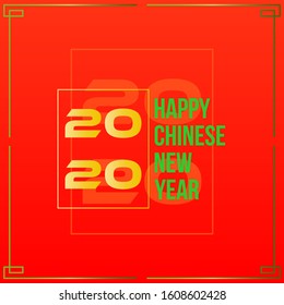 Happy new year, 2020, Chinese new year greetings, Year of the Rat , fortune.