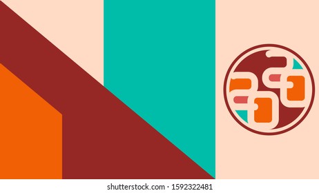 HAPPY NEW YEAR 2020 WITH COLORFUL  BACKGROUND FOR GREETING CARD POSTER BANNER  VECTOR