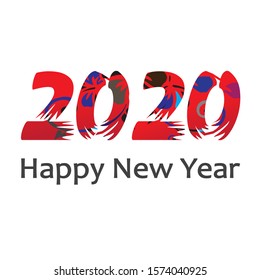 Happy New Year 2020 Design