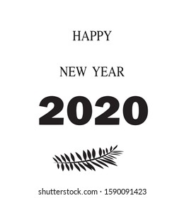 Happy New Year 2020 New year Festival Countdown