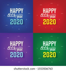 Happy New Year 2020, New year greeting, poster, wishes, wallpaper