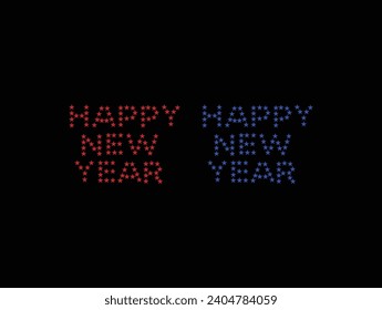 Happy new year 2020 with lettering,Happy new year background with fireworks,Blurred  new background,Happy new year background, background with golden ribbon,,,handwritten inscription with swirls,lette