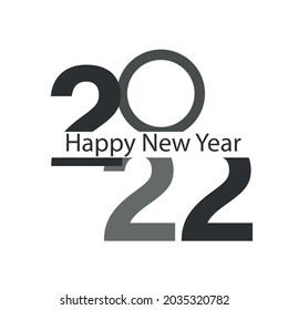 Happy new year 2020 logo text.
Brochure design template, card, banner. Vector illustration. 
