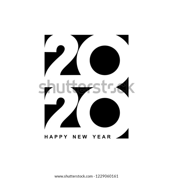 年の新年のロゴテキストデザイン 年の営業日記の願いを込めての表紙 パンフレットデザインテンプレート カード バナー ベクターイラスト 白い背景に のベクター画像素材 ロイヤリティフリー