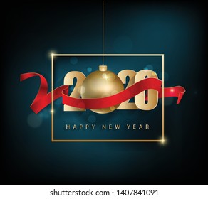 Happy New Year 2020, merry christmas. Happy Chinese New Year 2020 year of the rat