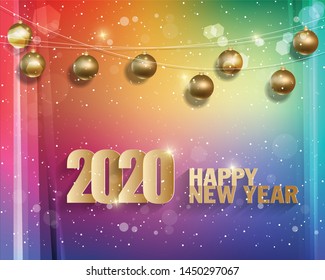 Happy New Year 2020, merry christmas. Happy Chinese New Year 2020.