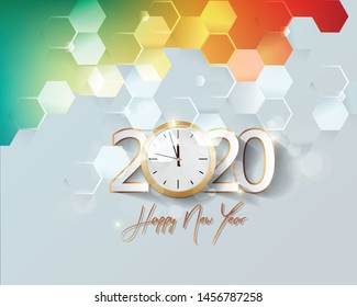 Happy New Year 2020, merry christmas. Happy Chinese New Year 2020 year of the rat.