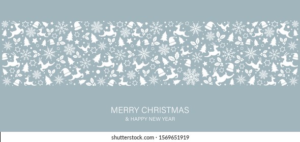 Happy new year 2020 and Merry Christmas, xmas, abstract background, vector.