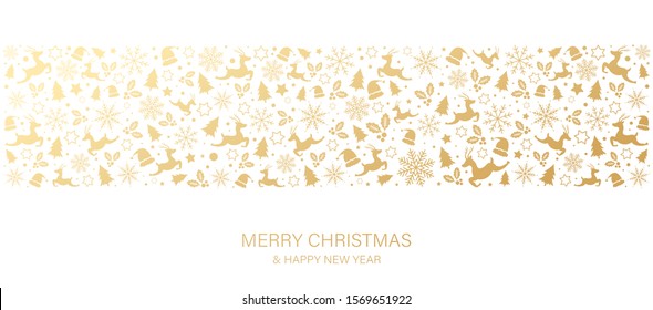 Happy new year 2020 and Merry Christmas, xmas, abstract background, vector.