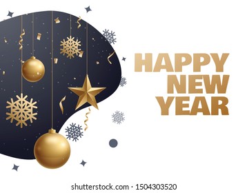 happy new year 2020 place for text