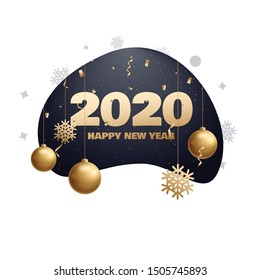 happy new year 2020 place for text