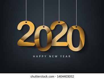 Happy New Year 2020 year of the rat. Merry christmas