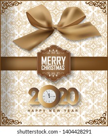 Happy New Year 2020 year of the rat. Merry Christmas