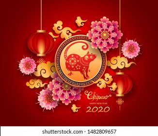 Happy new year 2020 / Year of the rat