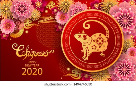 Happy new year 2020 / Year of the rat