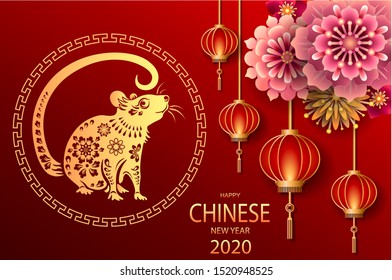 Happy new year 2020 / Year of the rat