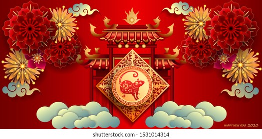 Happy new year 2020 / Year of the rat
