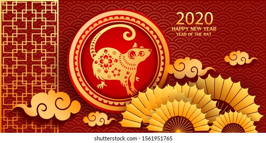 Happy new year 2020 / Year of the rat