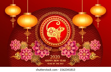 Happy new year 2020 / Year of the rat
