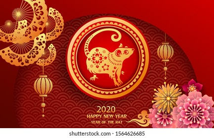 Happy new year 2020 / Year of the rat