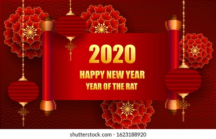 Happy New Year 2020 / Year Of The Rat