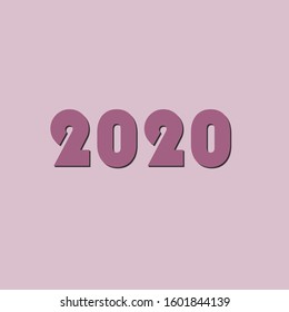 Happy New Year 2020 Template , inspirational happy new year template, happy new year 2020