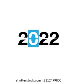 Happy New Year 2020 Text Design Patter, Vector illustration.