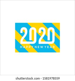 Happy New Year 2020 - Vector