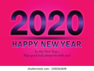 Happy New Year 2020, wish you all the best as always in this coming new year.