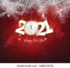 Plantilla de fondo Feliz Año Nuevo 2021. Plantilla de símbolos Feliz Navidad y Feliz Año Nuevo. Año nuevo chino, año del buey