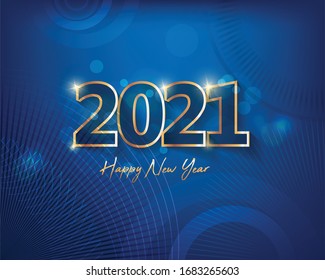 Happy New Year 2021 background template. Merry Christmas and Happy New Year holiday symbol template. Chinese new year, year of the ox