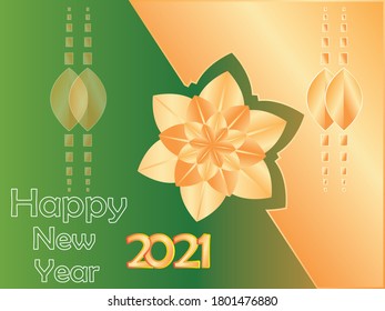 happy new year 2021 background