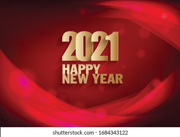 Happy new year 2021. Chinese new year, year of the ox.