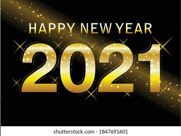Happy New Year 2021, clean and nice new year design. Wish you all the best as always in this coming new year.