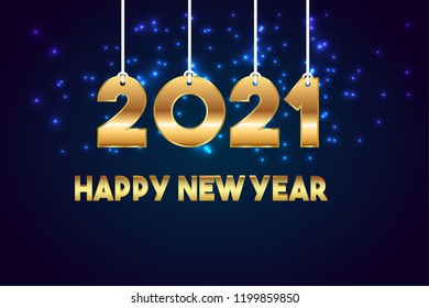 Happy New Year 2021 Design.