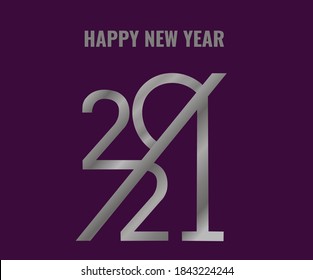 Happy New Year 2021 design