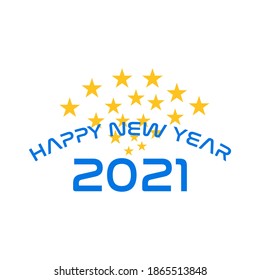 Happy New Year 2021 letter template