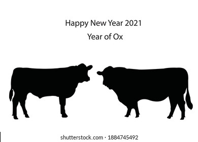 
Happy New Year 2021 Year of ox.