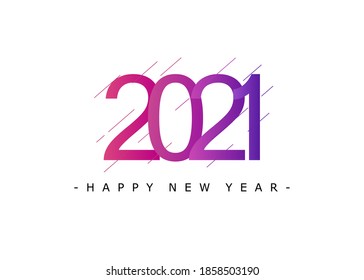Feliz diseño de antecedentes temáticos de año nuevo 2021