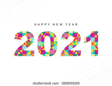 Schönes neues Jahr 2021 - Themenhintergrund