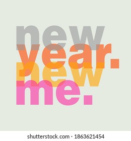 Feliz Año Nuevo diseño vectorial 2021