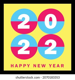 Happy New Year 2021 Vector Banner