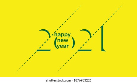 Happy new year 2021 wishing