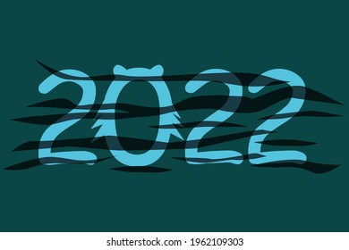 Happy New Year 2022. The Year of the Black Water Tiger. 