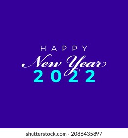 Happy new year 2022 celebration. vector illustration.