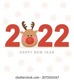 Happy New Year 2022 and Deer Flat Design