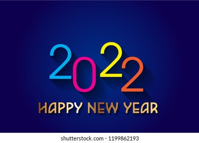 Happy New Year 2022 Design